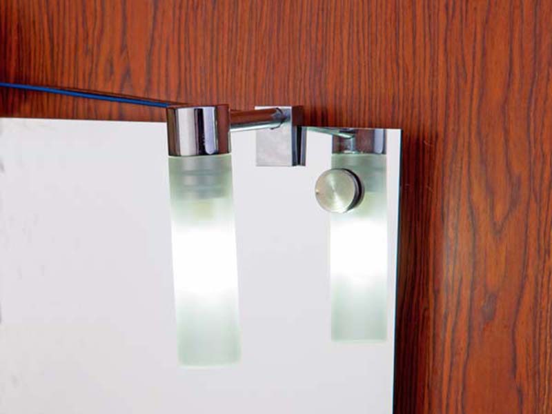 DK865 Halogen Chrome Mirror Light